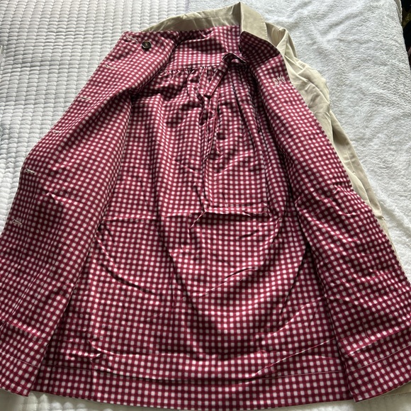 Damson Madder Mercedes Trench Coat - Picture 3 of 6